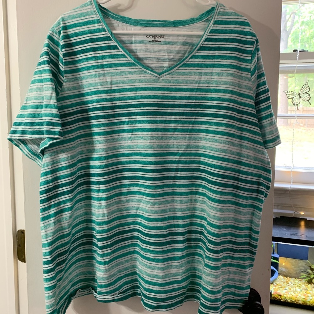 Light teal shirt